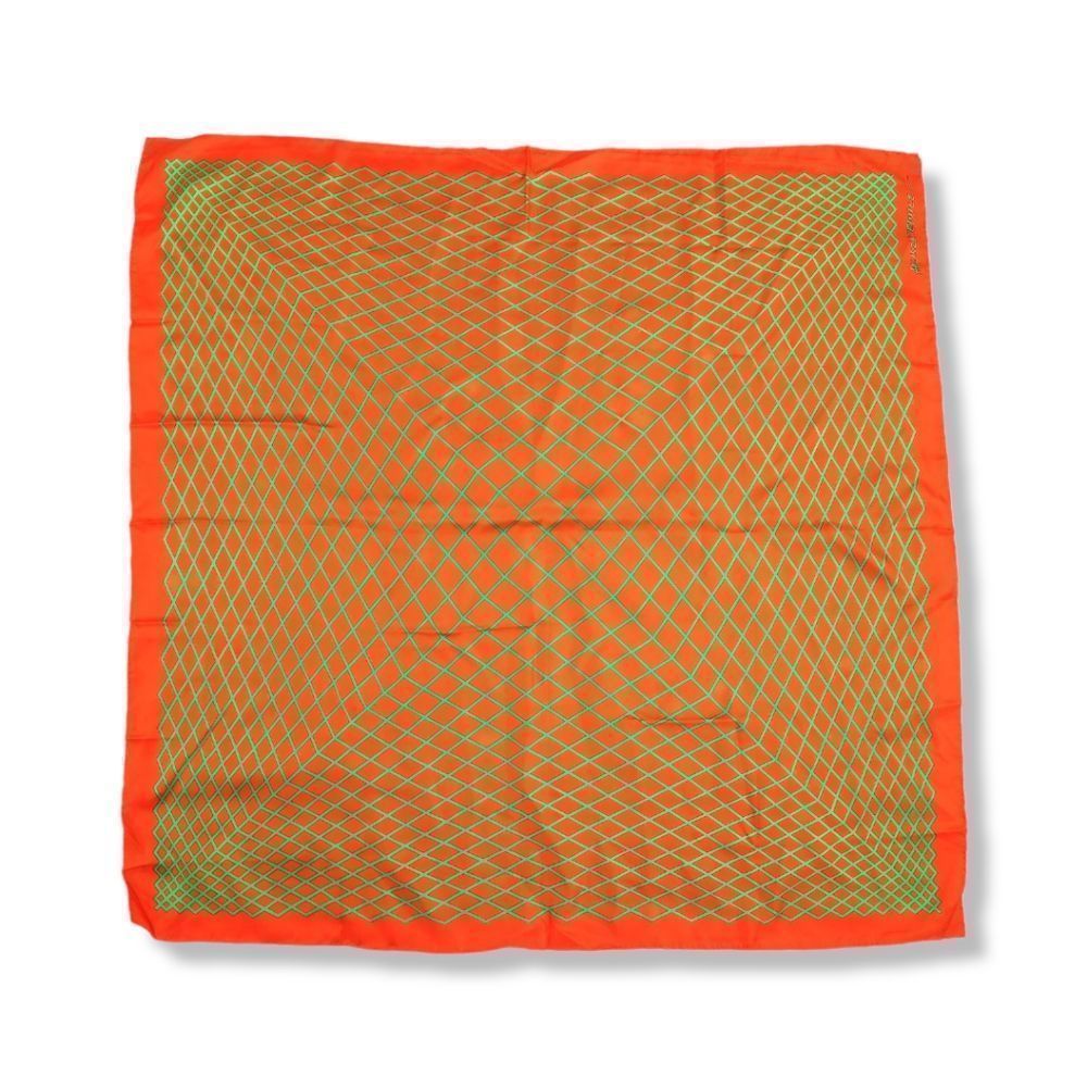 VINTAGE ANUSZKIEWICZ SILK SCARF